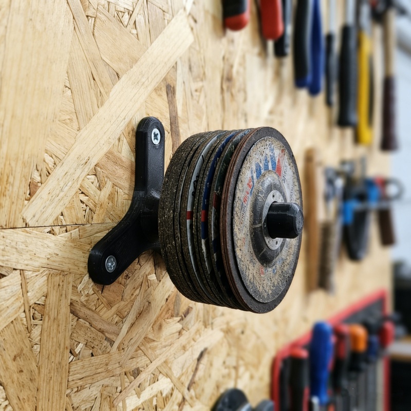 Workshop Tools Holder - 1 Buah Tempat Penggiling Dinding untuk