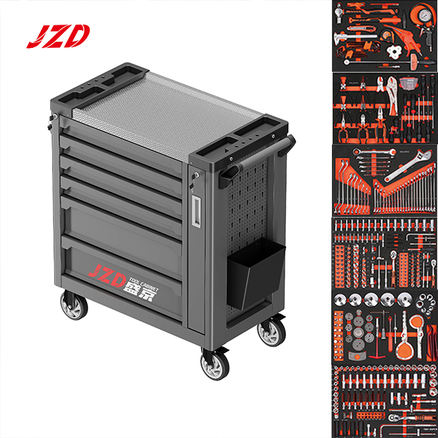 Workshop Tools Trolley - Kotak Perkakas JZD 500-Piece, Kotak Penyimpanan