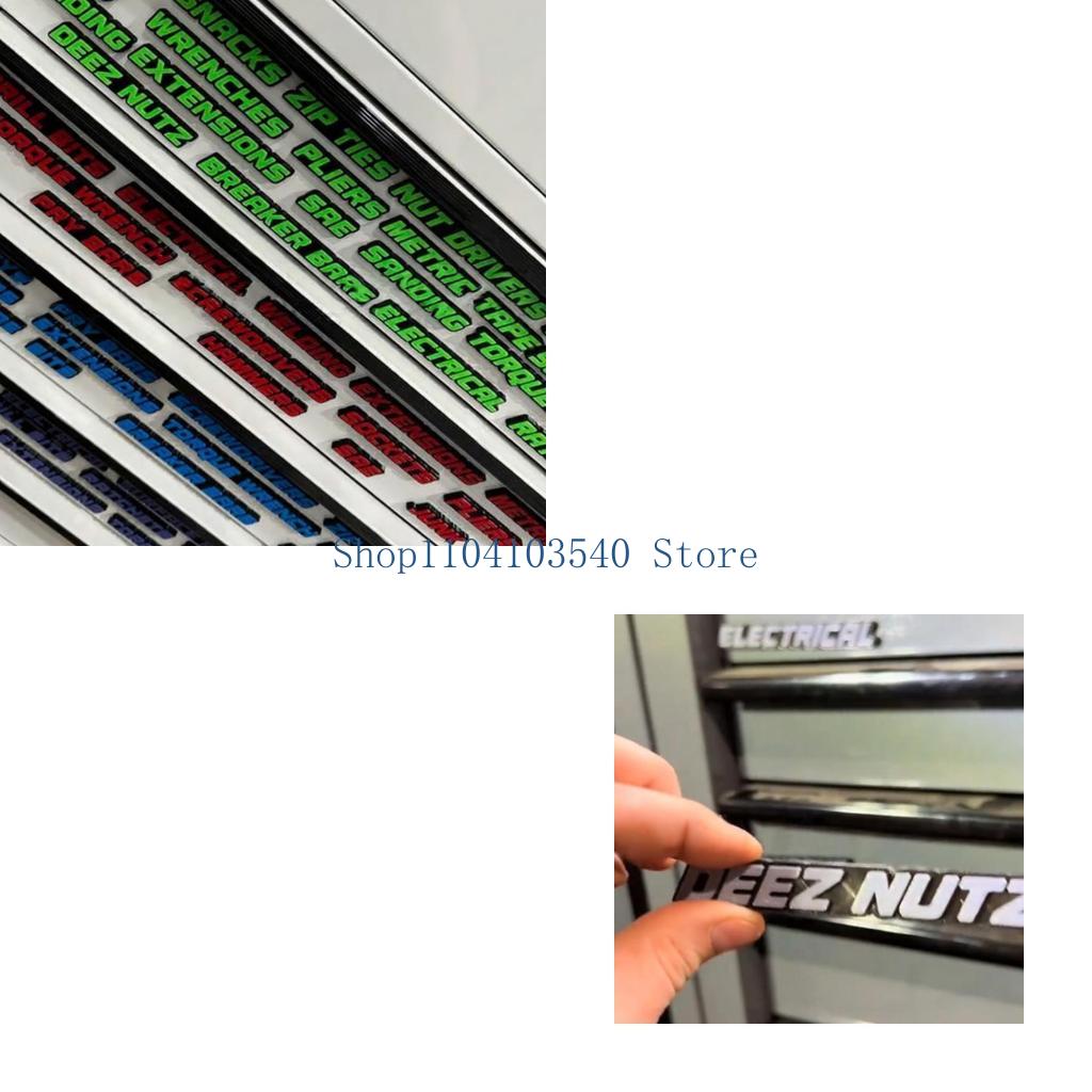 Workshop Tools And Names - 02DC Label Pengatur Alat Garasi Label