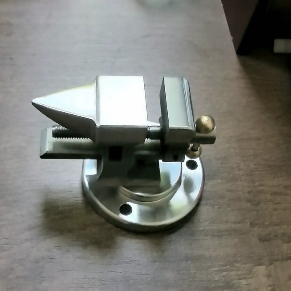 Bench Vise Swivel - Penjepit Meja Mini yang Dapat Disesuaikan,