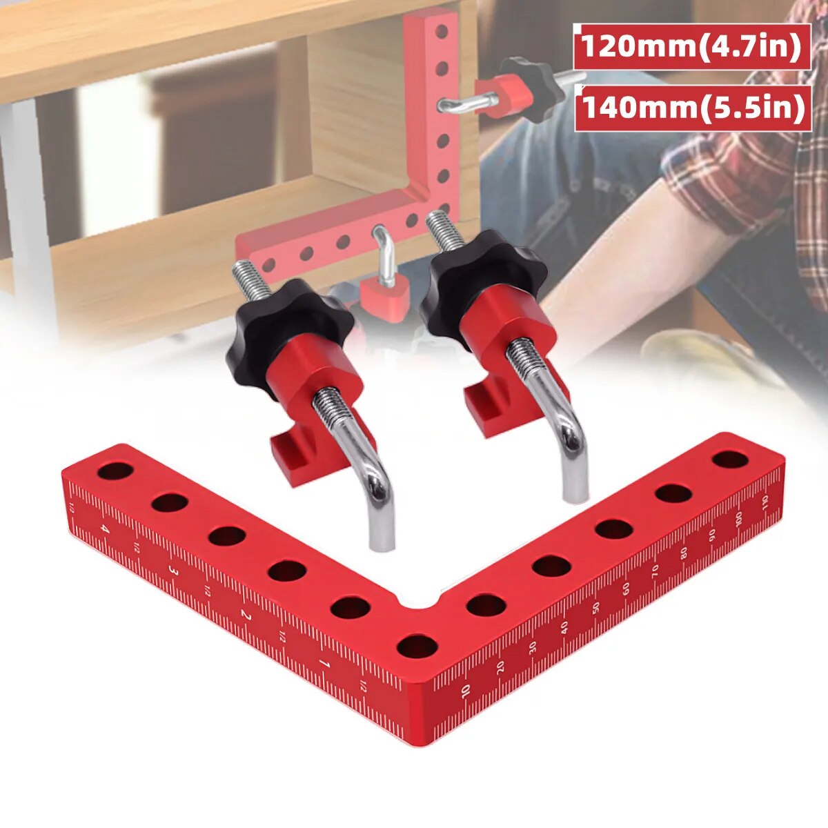 Angle Clamp 90 - 1Set Alat Penjepit Sudut 90 Derajat