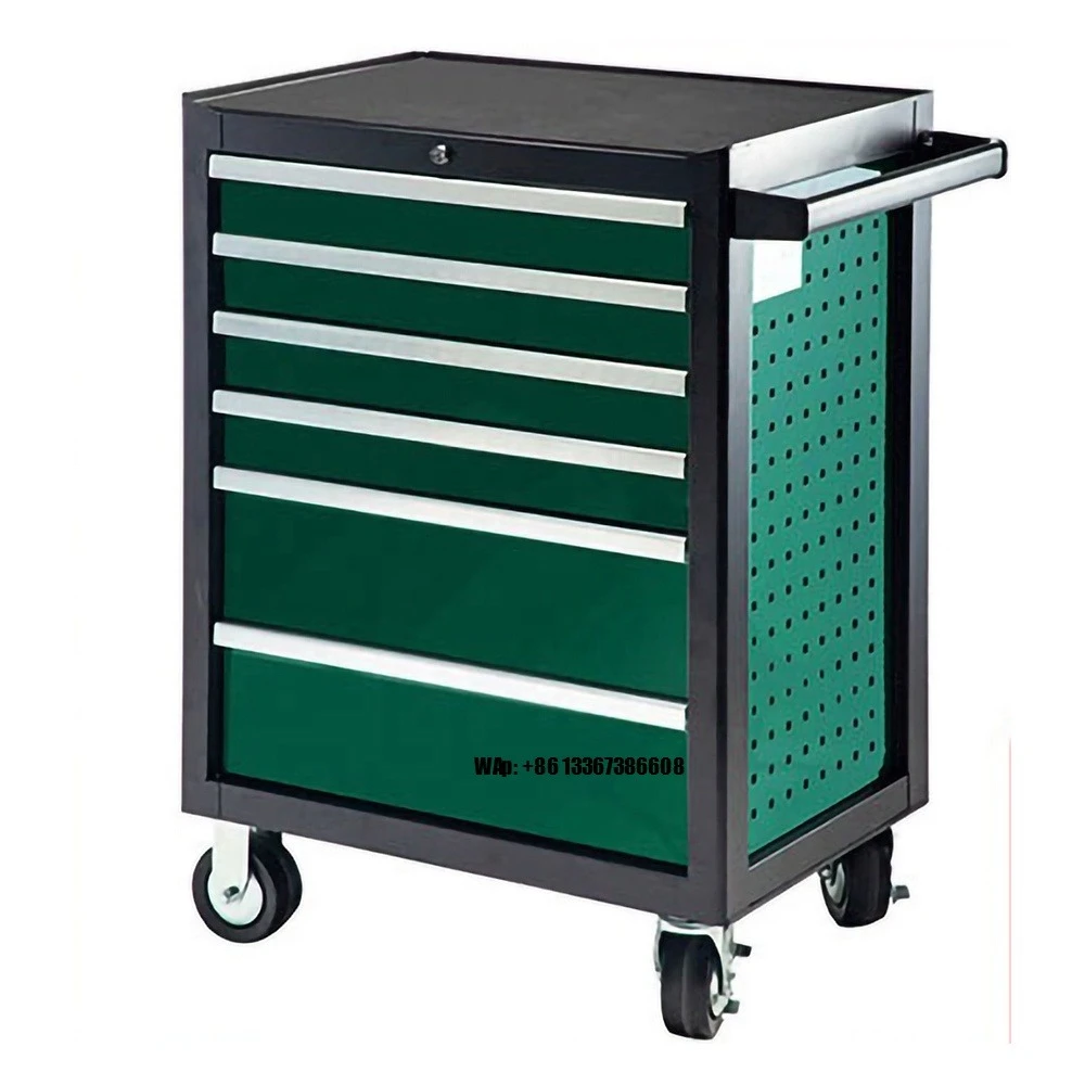 Workshop Tools Trolley - 68 Laci Kotak Perkakas Beroda Bengkel