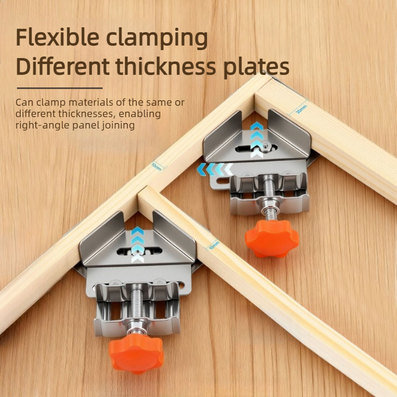 Angle Clamp 90 - Penjepit sudut terbuka/tertutup dari baja tahan