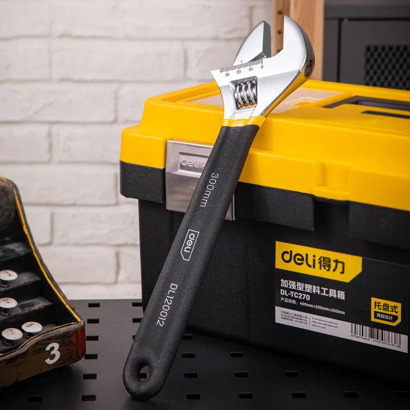 Car Workshop Tools And Equipment - Deli kunci pas bisa disesuaikan sepeda