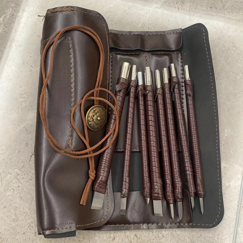 Chisel Set Wood - ‌ Set Pahat Ukir Baja Tungsten