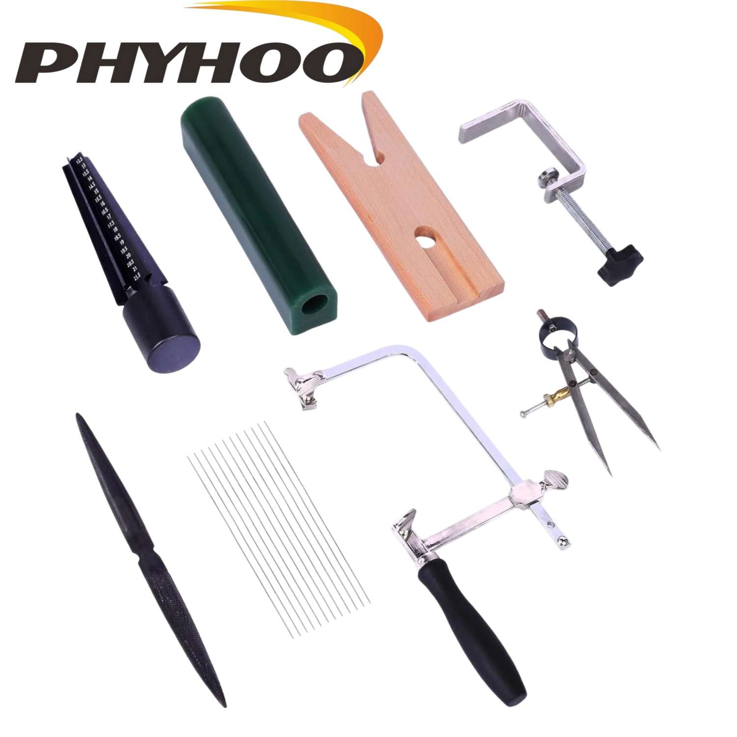 Chisel Set Wood - PHYHOO Kit Pembuatan Cincin Lilin Lengkap,