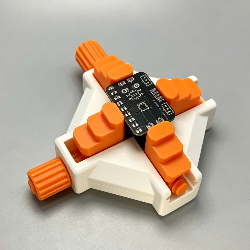 Bench Vise Swivel - Penjepit Meja Mini 4-Jaw yang Dapat