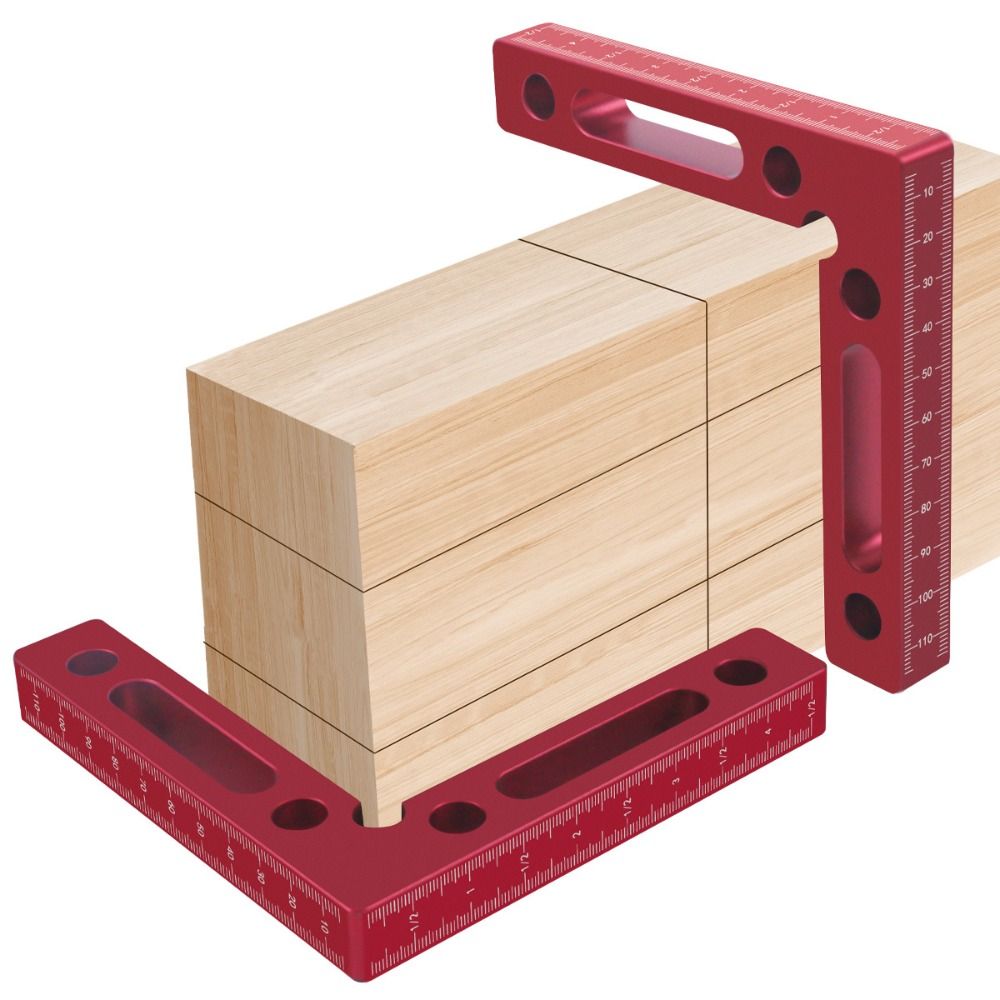 Angle Clamp 90 - Penggaris Penentu Posisi Sudut 120mm dari