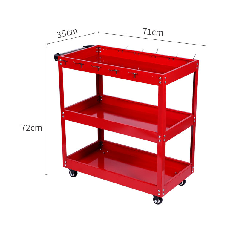 Troli Perkakas 3 Tingkat Berod - Workshop Tools Trolley ulasan dan harga
