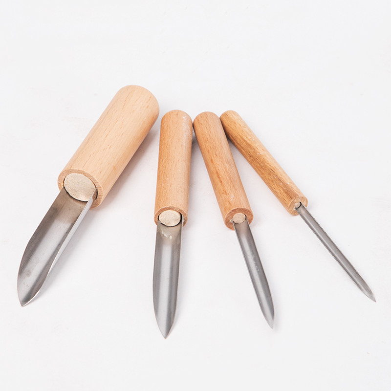 Alat Tembikar Puncher 4 Bagian - Chisel Set Wood ulasan dan harga