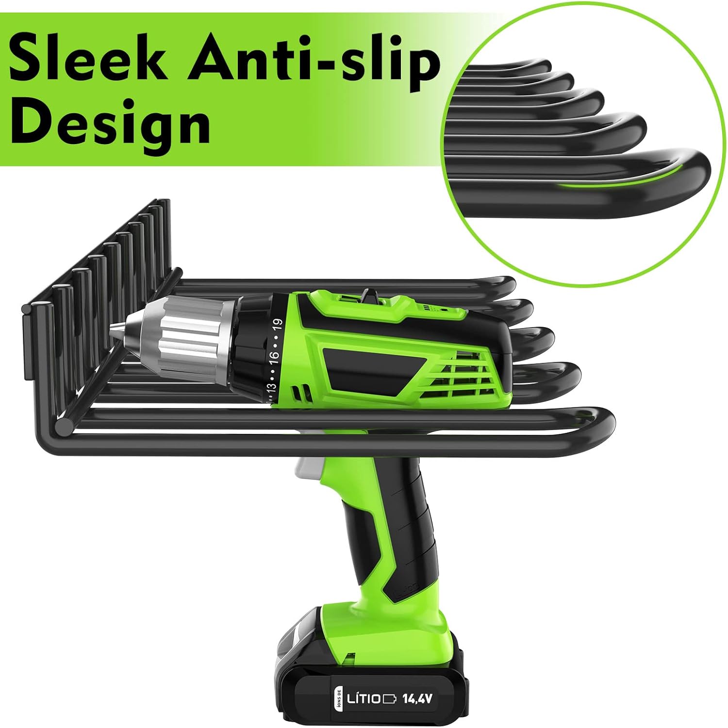 Rak Penyimpanan Bor Listrik VK - Workshop Tools Holder ulasan dan harga