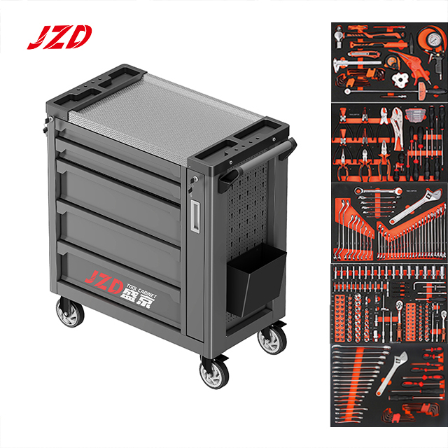 Kotak Perkakas JZD 500-Piece,  - Workshop Tools Trolley ulasan dan harga
