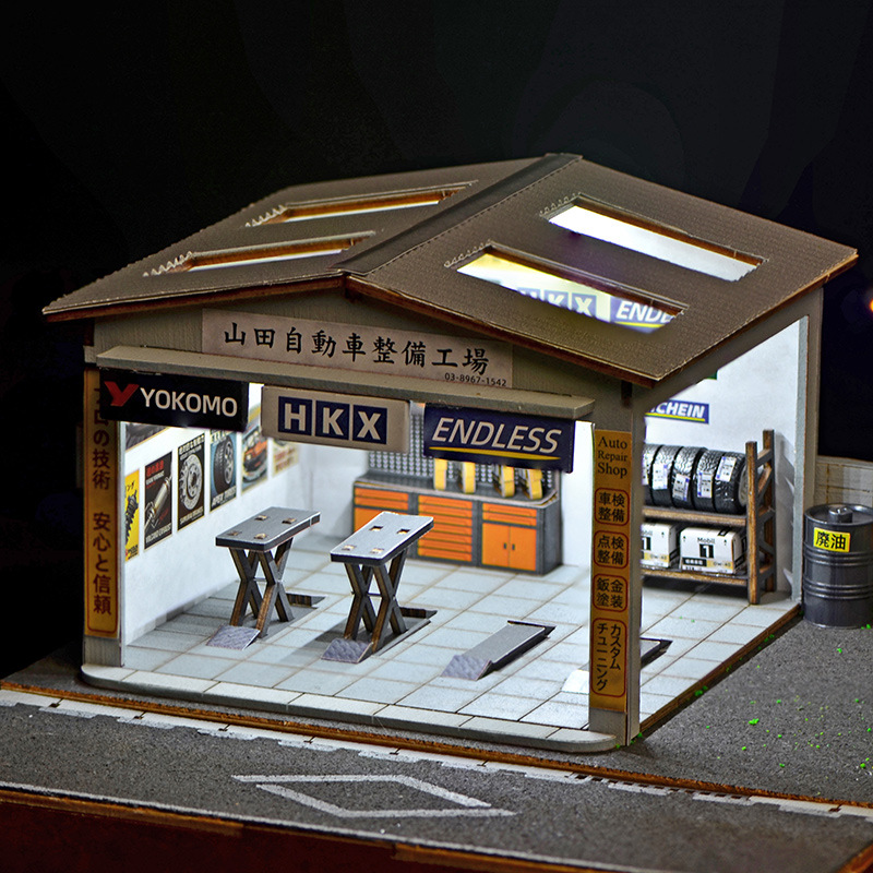 Kit Diorama Bengkel Perbaikan  - Tools For Garage ulasan dan harga