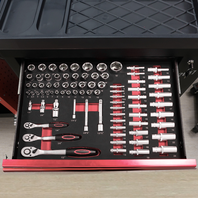 Troli Perkakas 7 Laci Dengan S - Workshop Tools Trolley ulasan dan harga