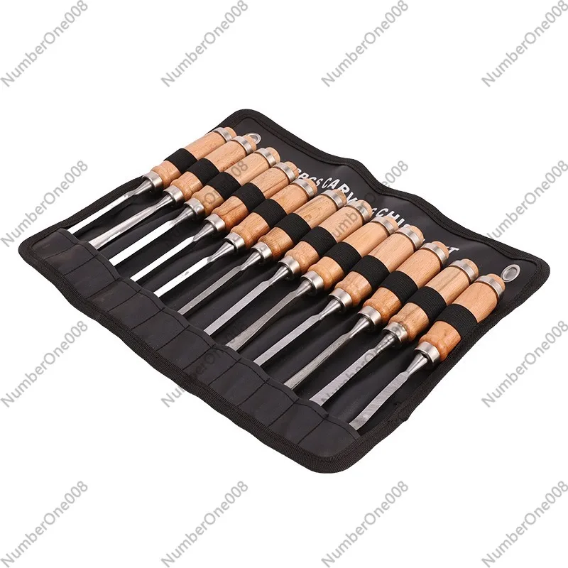 12PCS Set Alat Ukir Kayu Profe - Chisel Set Wood ulasan dan harga
