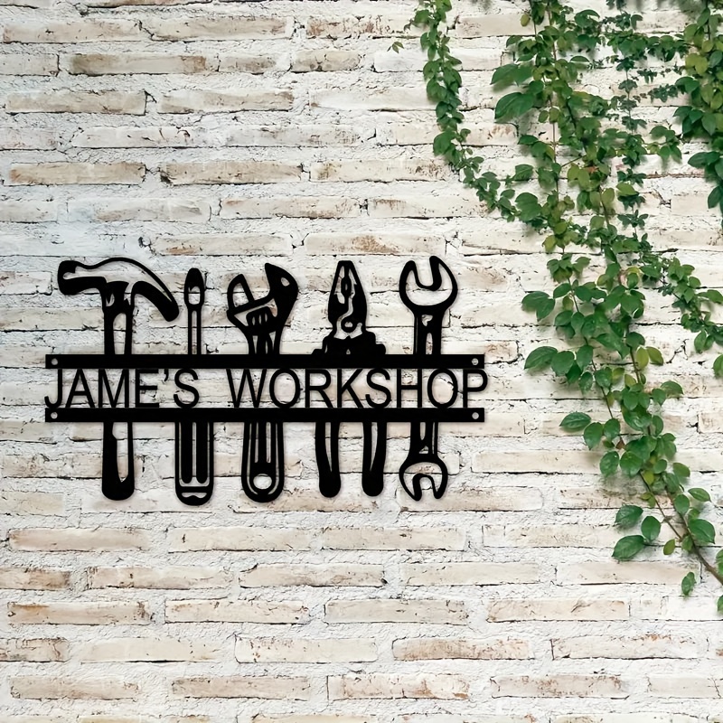 Desain Alat Seni Dinding Besi  - Workshop Tools And Names ulasan dan harga
