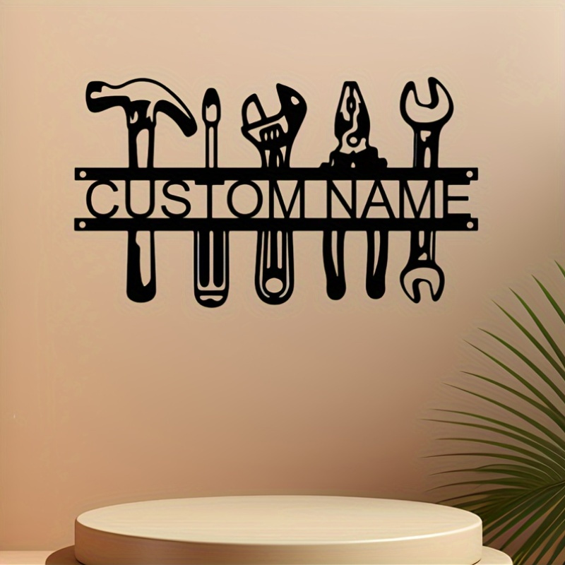 Desain Alat Seni Dinding Besi  - Workshop Tools And Names ulasan dan harga