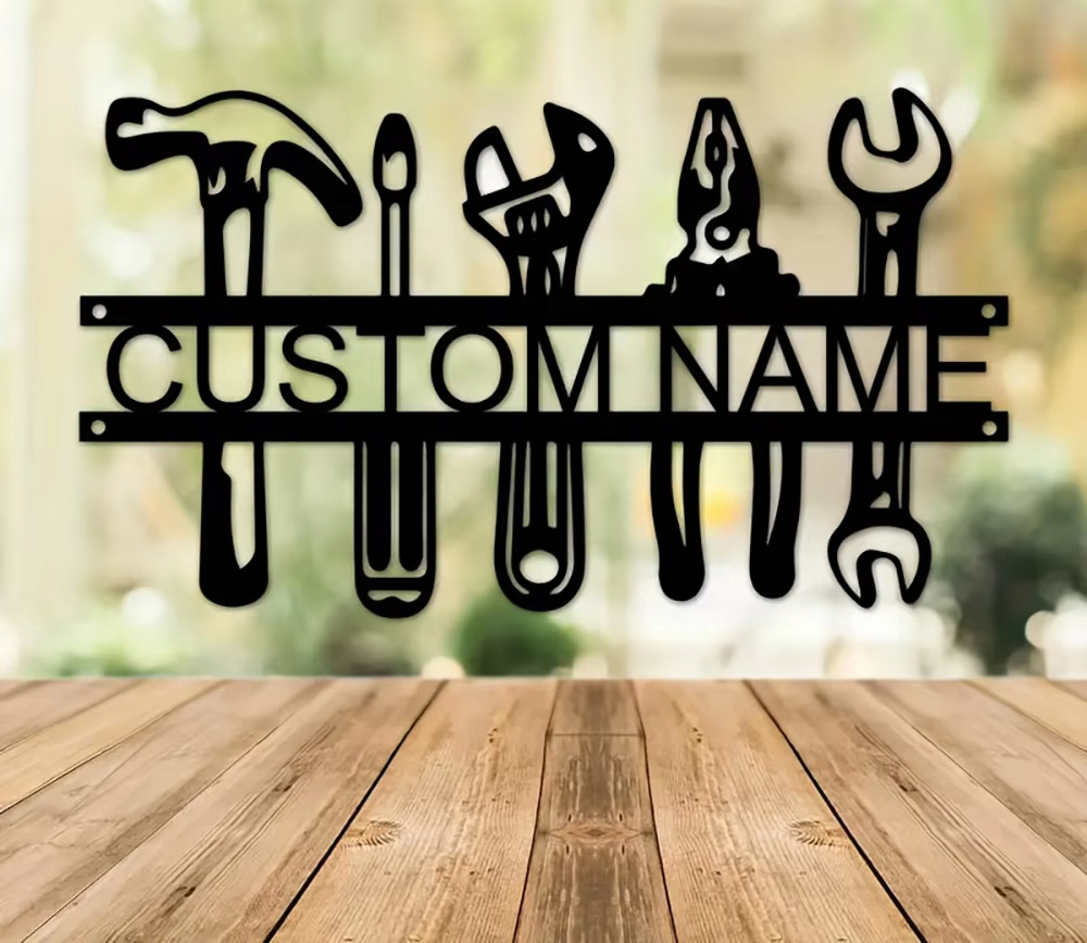 Desain Alat Seni Dinding Besi  - Workshop Tools And Names ulasan dan harga