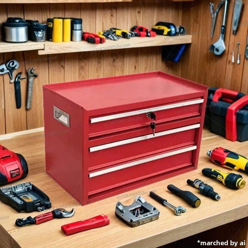 Kotak Peralatan Desktop, Lemar - Tools In Workshop ulasan dan harga