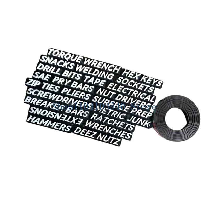 02DC Label Pengatur Alat Garas - Workshop Tools And Names ulasan dan harga