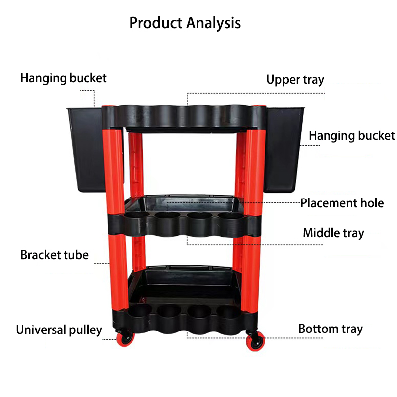 Alat cuci perbaikan mobil, tro - Workshop Tools Trolley ulasan dan harga