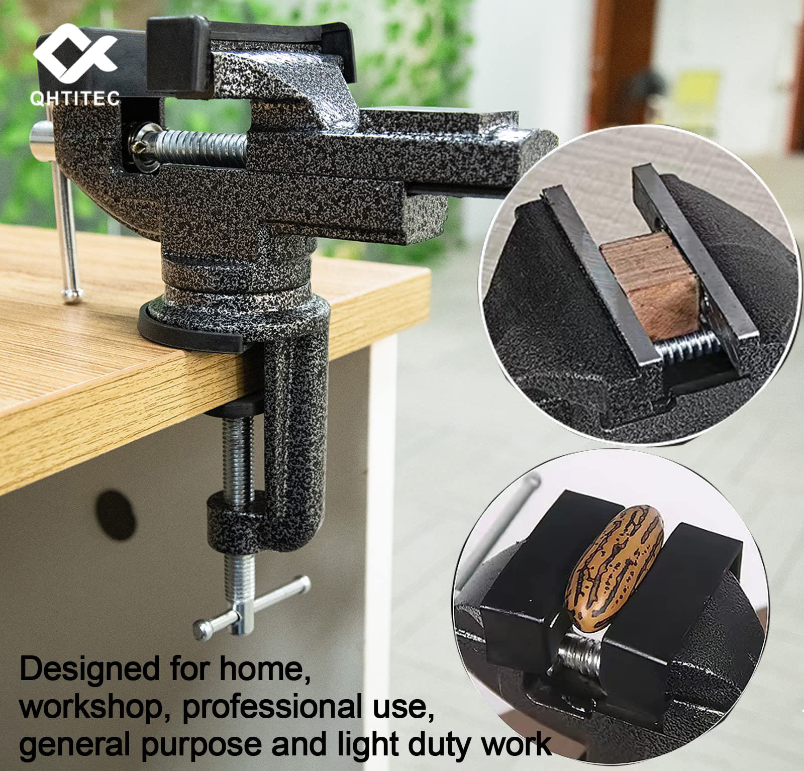 Penjepit Meja Multifungsi Mini - Bench Vise Swivel ulasan dan harga