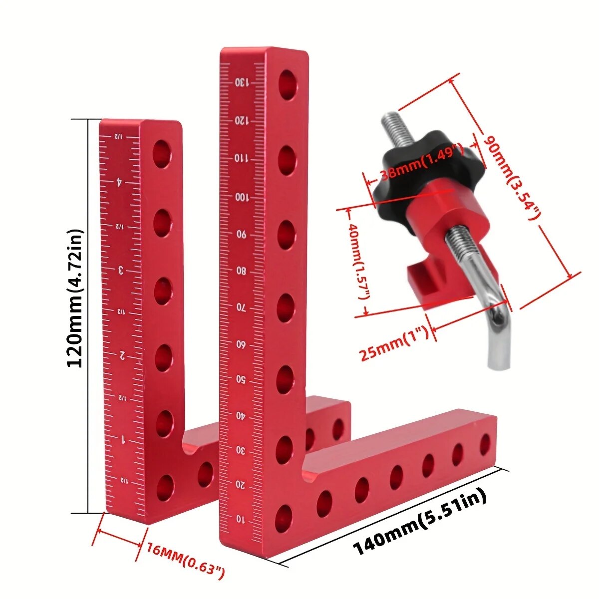 1Set Alat Penjepit Sudut 90 De - Angle Clamp 90 ulasan dan harga