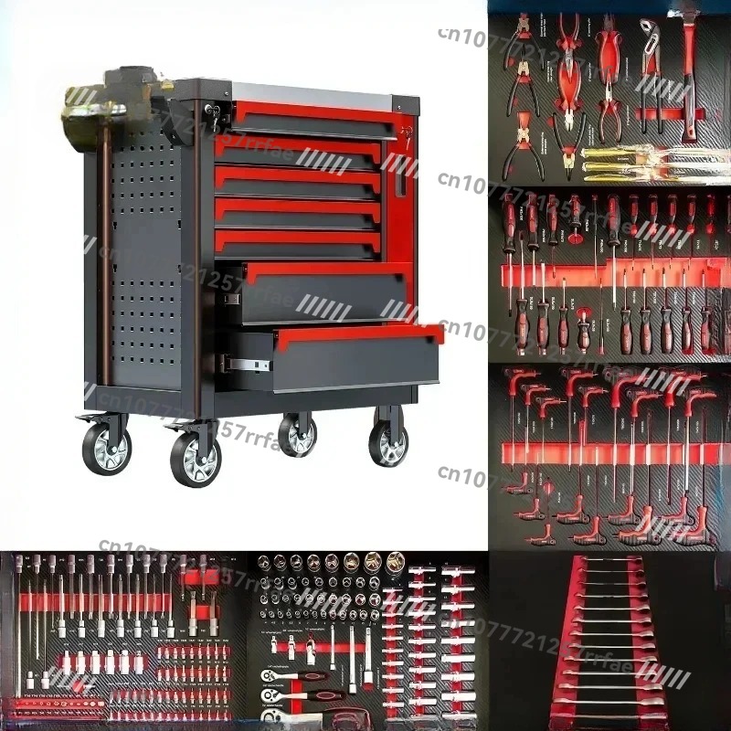 Lemari Penyimpanan Garasi 7 La - Workshop Tools Trolley ulasan dan harga
