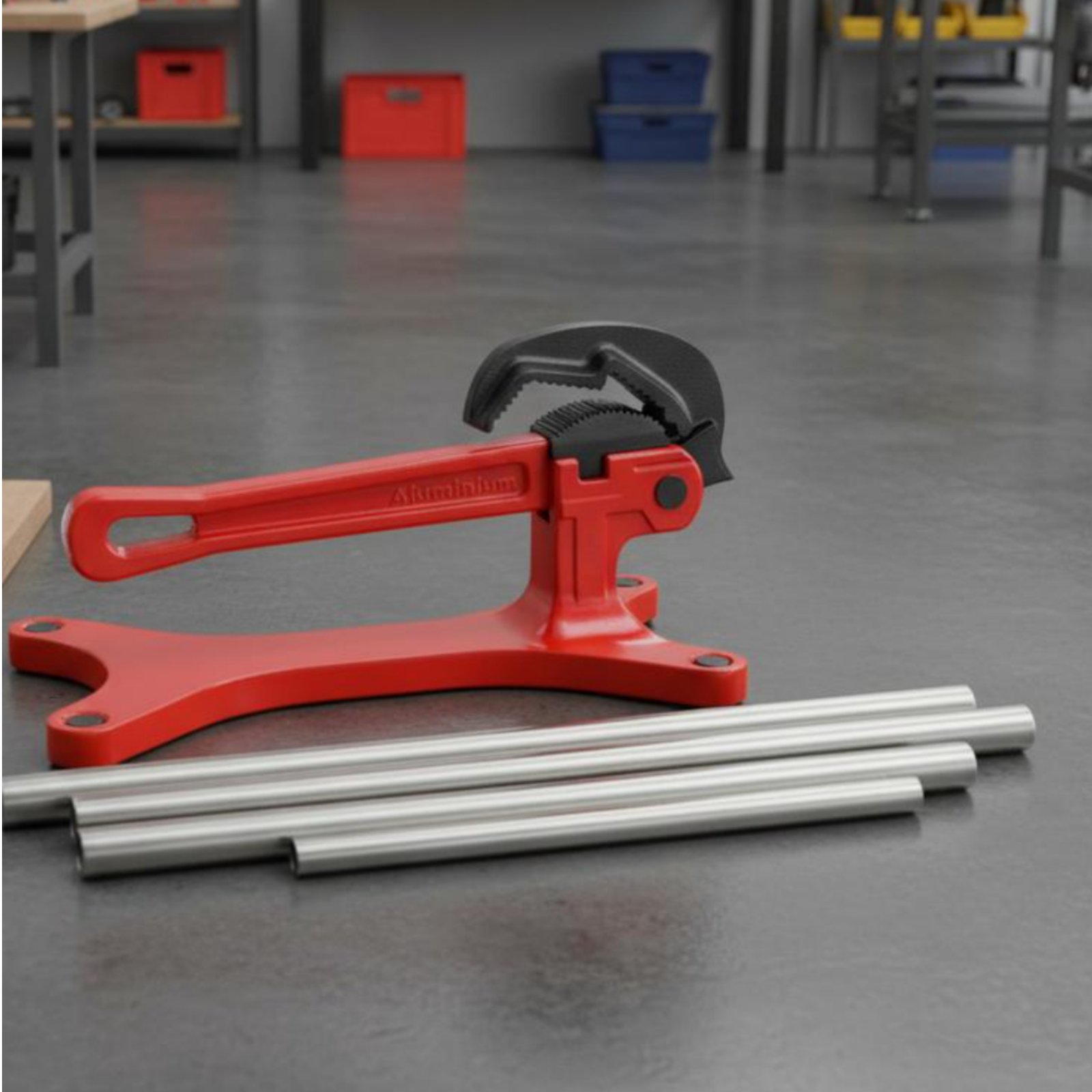 Penjepit Pipa Yoke Pipe Vise,  - Tools In Workshop ulasan dan harga