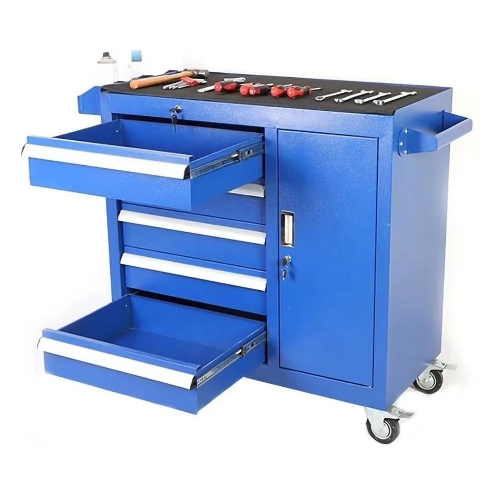 68 Laci Kotak Perkakas Beroda  - Workshop Tools Trolley ulasan dan harga