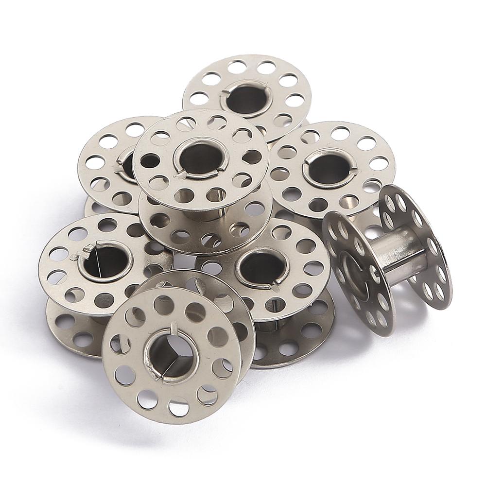 10 Pcs Besi Logam Bobbins Spul - Mechanical Workshop Tools And Equipment ulasan dan harga
