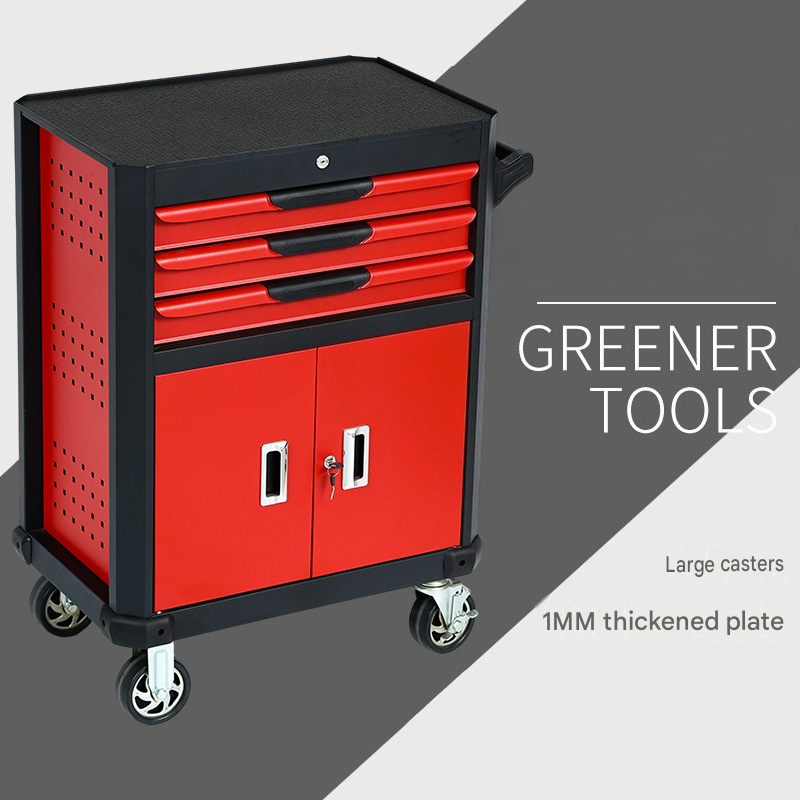 Troli Perkakas Multi Laci Tuga - Workshop Tools Trolley ulasan dan harga