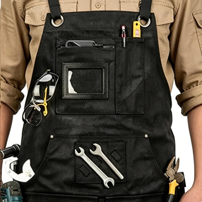 E8BD Utilitas Apron Kanvas Cel - Workshop Tools Needed ulasan dan harga