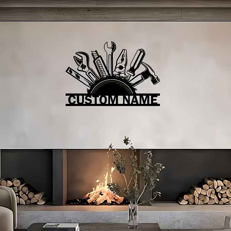 Seni Dinding Logam Kustom - Pa - Workshop Tools And Names ulasan dan harga
